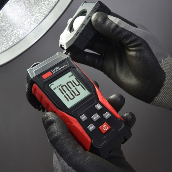 엔지니어링 조명 조도계 디지털 Luxmeter 통합 광도계환경 테스터