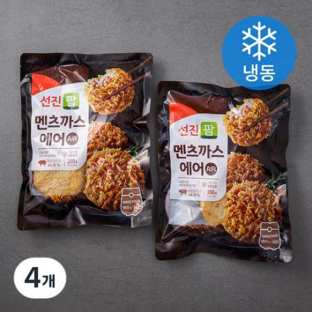 선진팜 멘츠까스 에어 냉동 350g 4개 one option