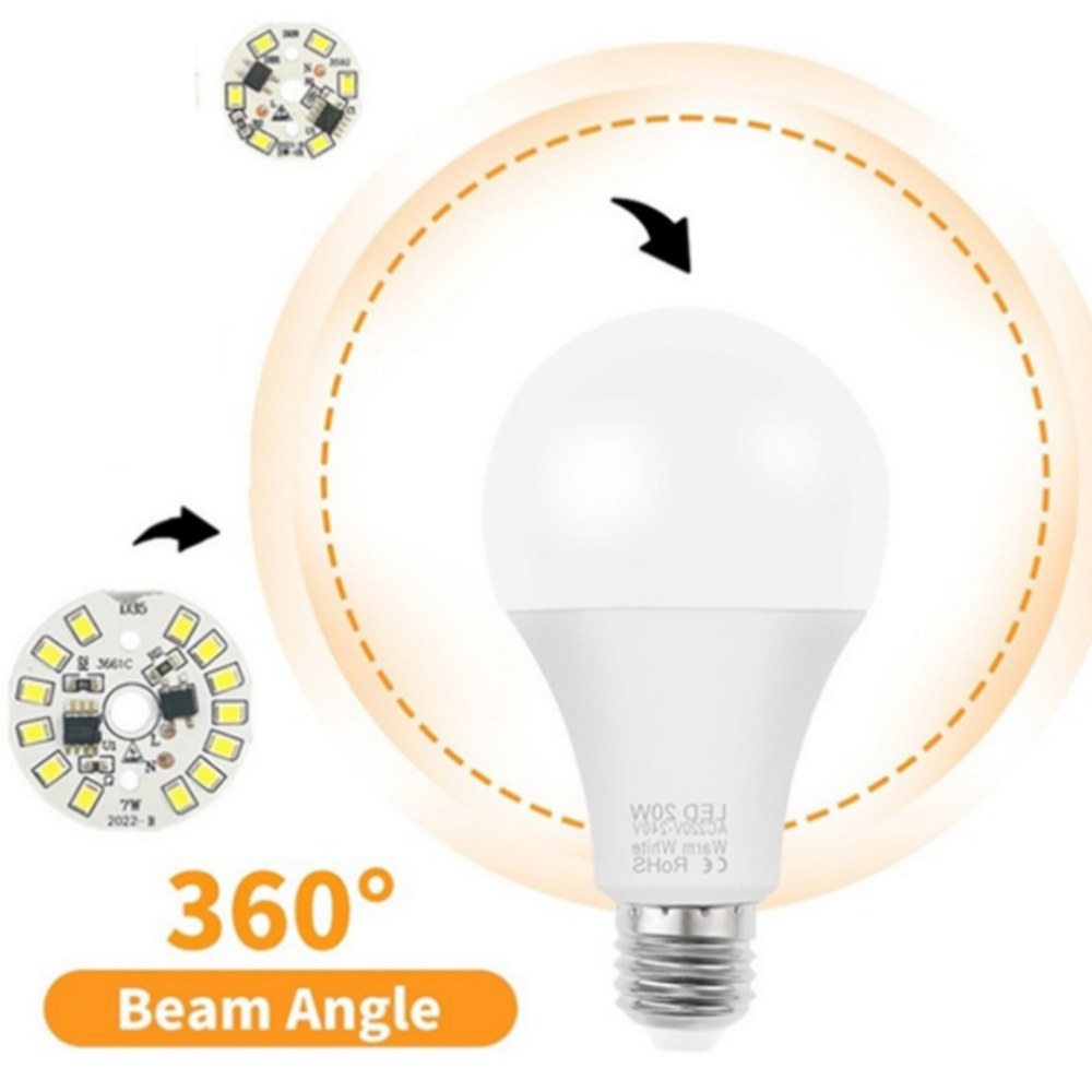 LED 전구 패치 램프 SMD 플레이트 원형 모듈 AC 220V 칩 스포트라이트