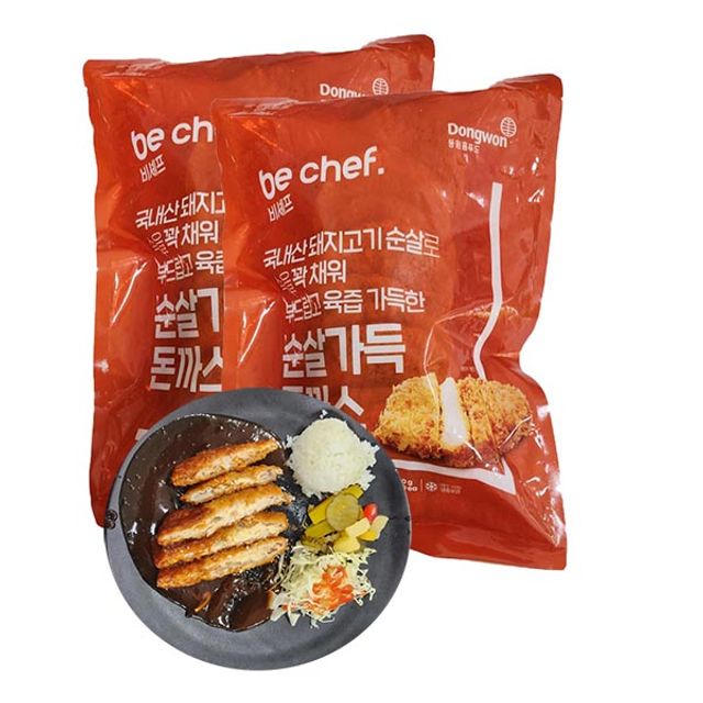 동원 순살가득 등심 돈가스 2kg