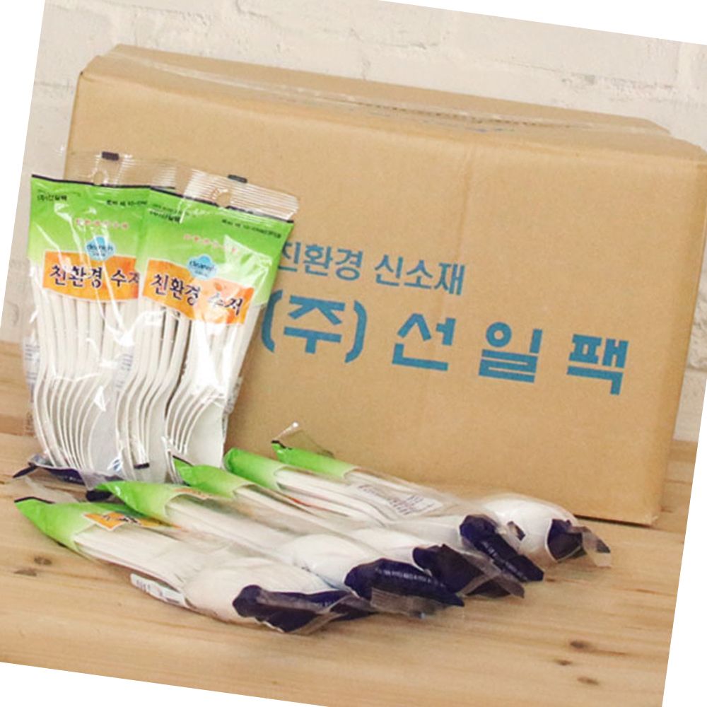 크리니쉬 포크 1000개입 15x4 5x2 야외용