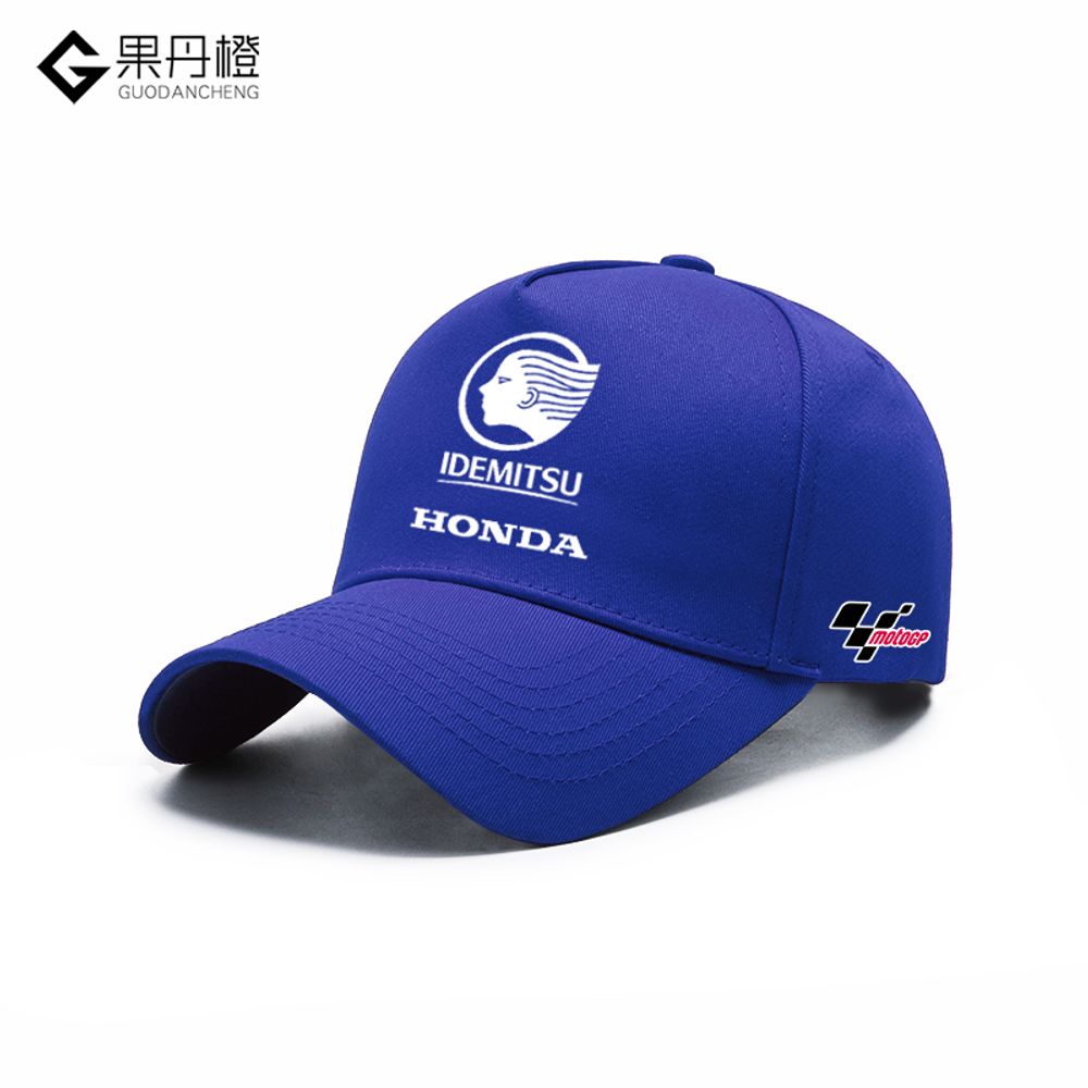 모터사이클 레이싱 야구 모자 스포츠 오토바이 캡 스포츠 로고 볼캡 자수 캐쥬얼 블루3