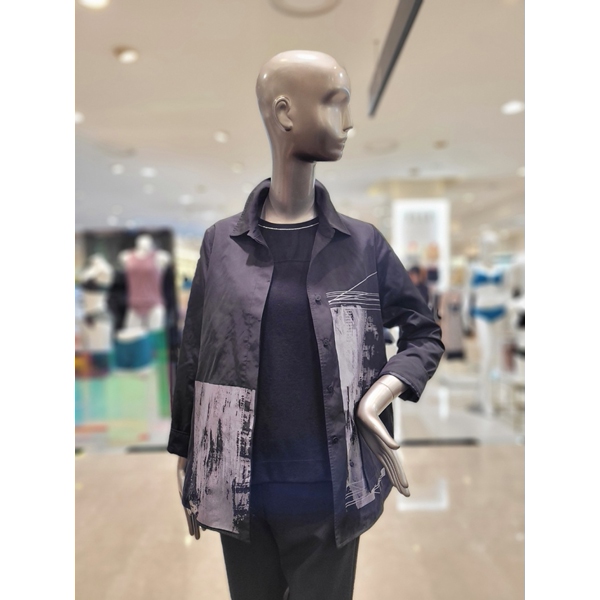 메지스 메지스 나염 포인트 쟈켓 VC0WD08JK0