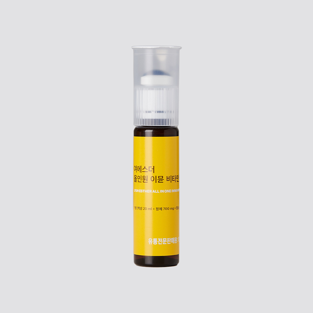에스더포뮬러 올인원 이뮨 비타민 샷 20 (액상 20ml + 정제 700mg + 캡슐 500mg) x 8개입
