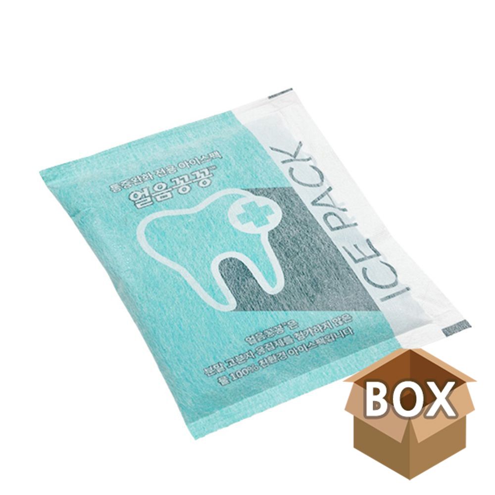 치과용 부직포 아이스팩 100g 150개 BOX 냉찜질팩