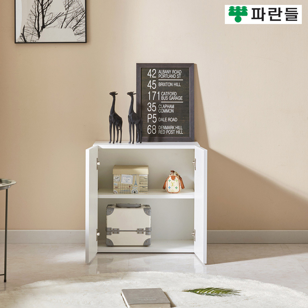 파란들가구 18T E0목재 LPM 슬림수납장 다용도수납장 600X600
