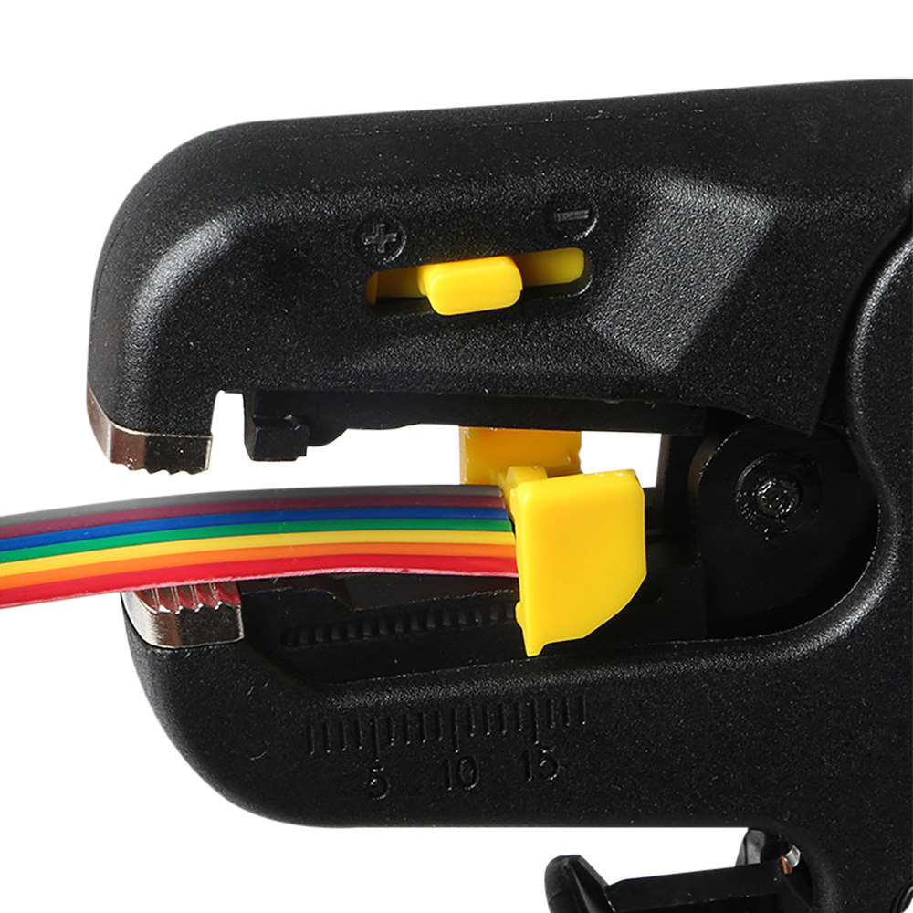 와이어 스트리퍼 도구 스트리핑 플라이어 자동 0 08 10 mm2 28 8AWG 커터 케이블 가위 D4 FS 다중 도구 조정 가능한 정밀도 1pc
