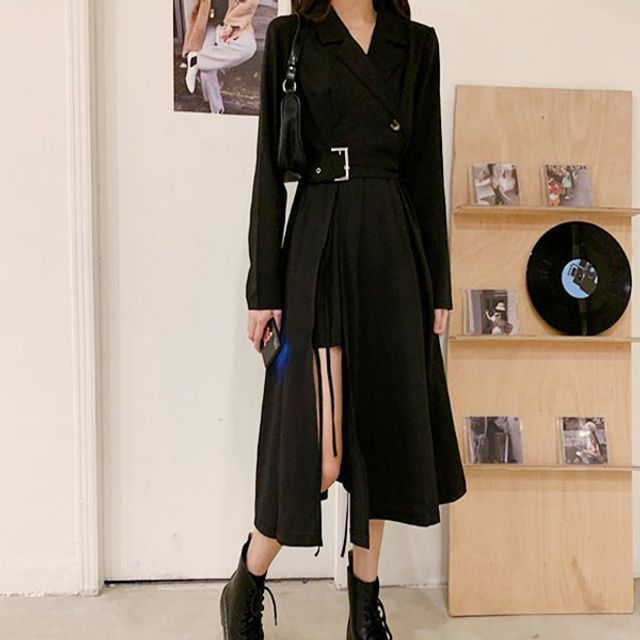 펀칭 프릴 레이스 블라우스 1P 데일리 긴팔 하객룩 크림
