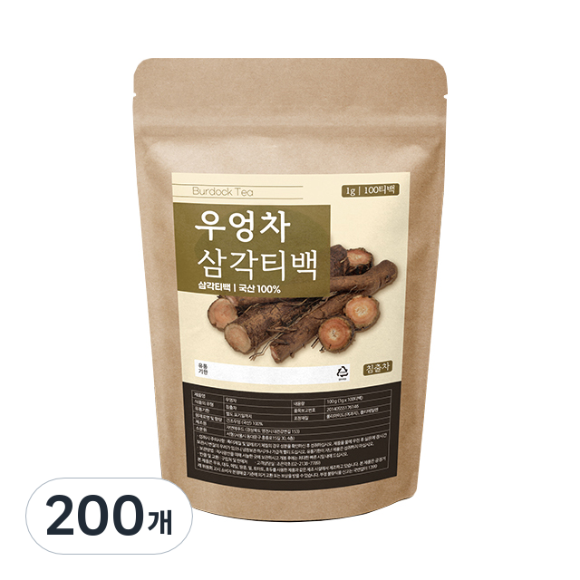 자연애푸드 조은약초 조은약초 우엉차 1g 100개입 3개