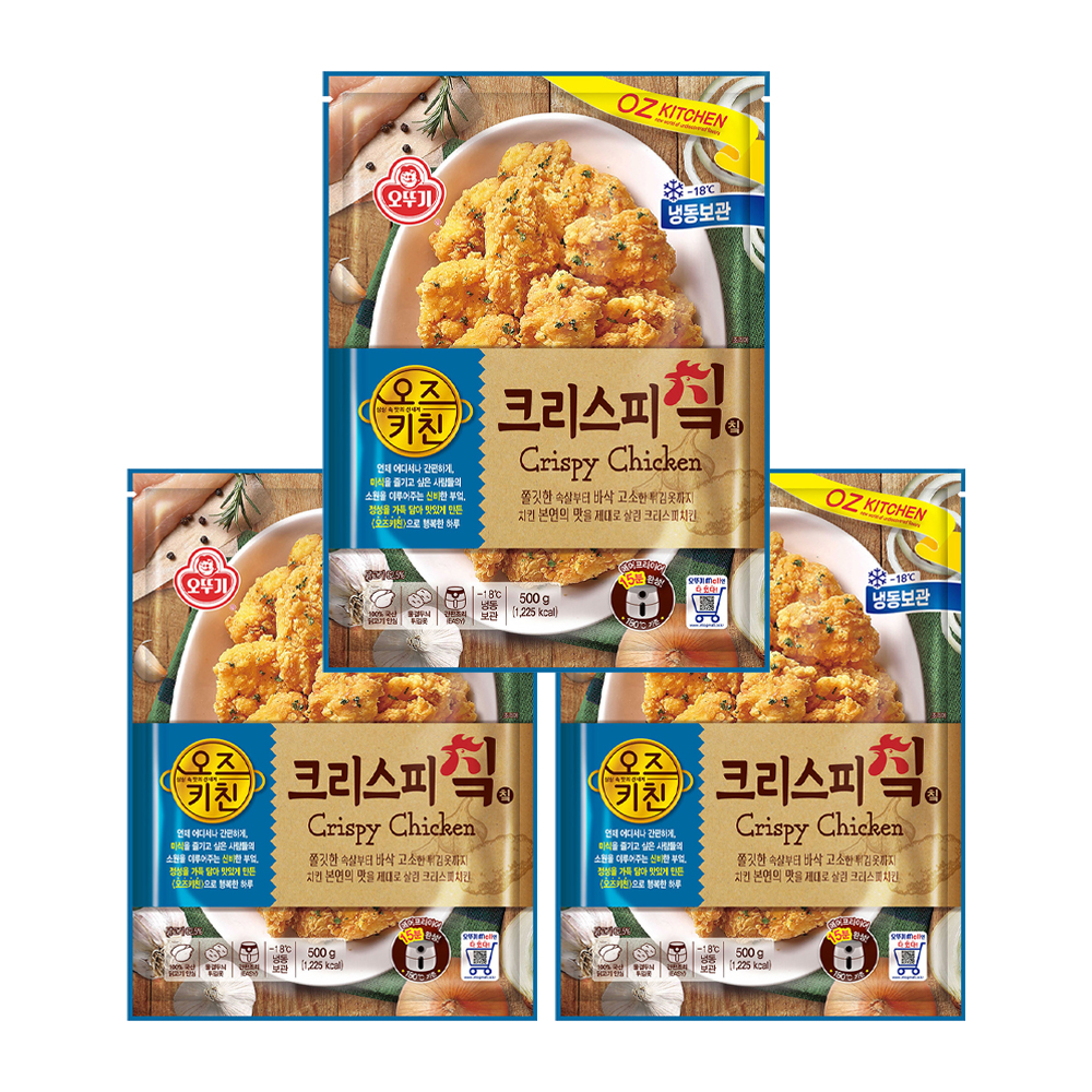 오뚜기 오즈키친 크리스피치킨 500g