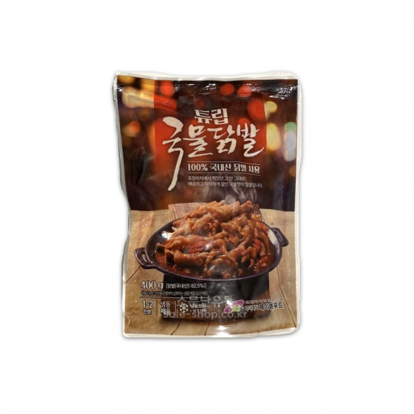 제이엠푸드 제이엠푸드 튜립국물닭발 400g 냉동 1개