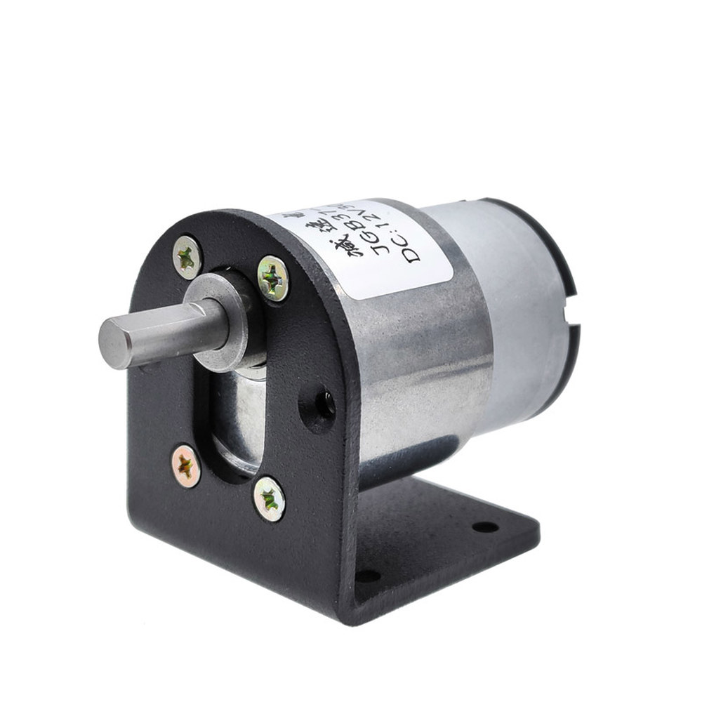 12V 24V 고 토크 기어 박스 전기 모터 리뉴얼 5 10 20 30 45 60 100 200 300 600rpm JGB37-520