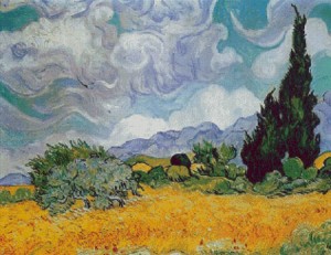 고호 Wheat Field with Cypresses hs-0370