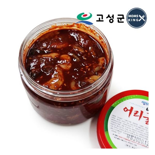 공룡나라 우진푸드 바다야 어리굴젓 400g