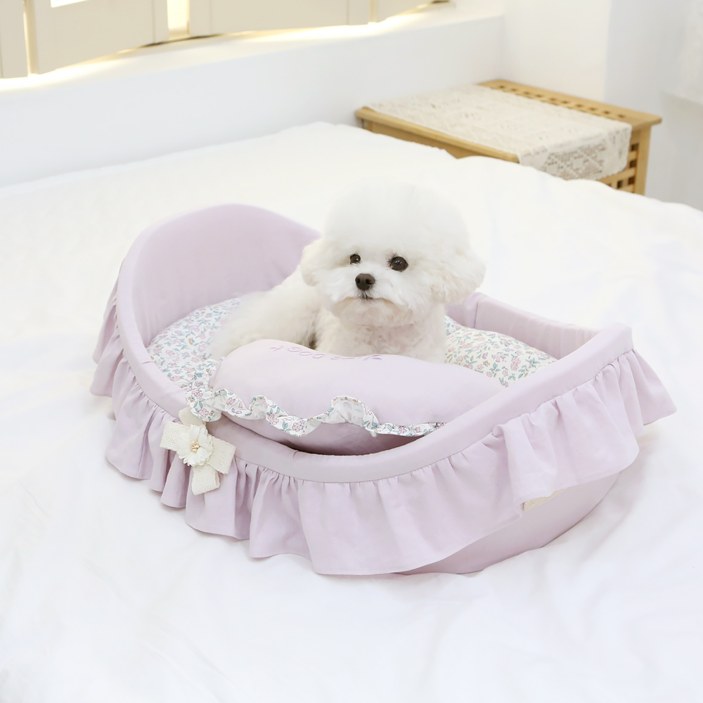 이츠독 이츠독 플로라 가든 요람 베드 강아지 고양이 집 하우스 방석 침대