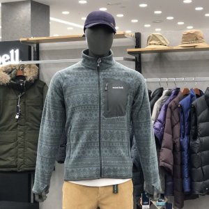몽벨 충주점 CP 프린트 쟈켓 남성 플리스 쟈켓 MB3CWMJF221