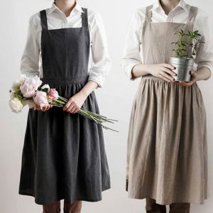 앞치마 대형 포켓 꽃집 어린이집 유치원 카페 그린