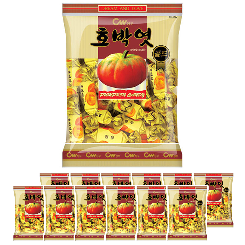 청우식품 청우 호박엿골드 350g x 12개