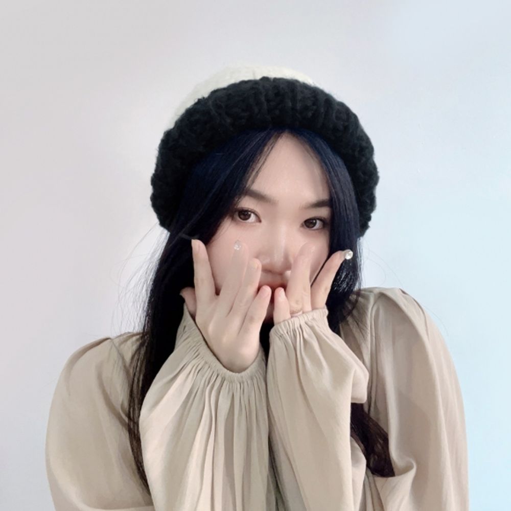 헤이슨 니트 비니 겨울모자