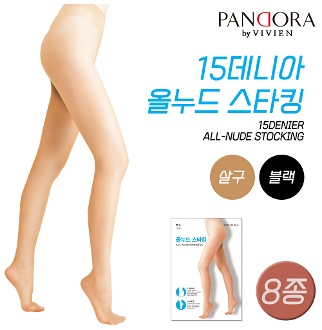 비비안 판도라 15데니아 올누드 스타킹 8종 PH3516