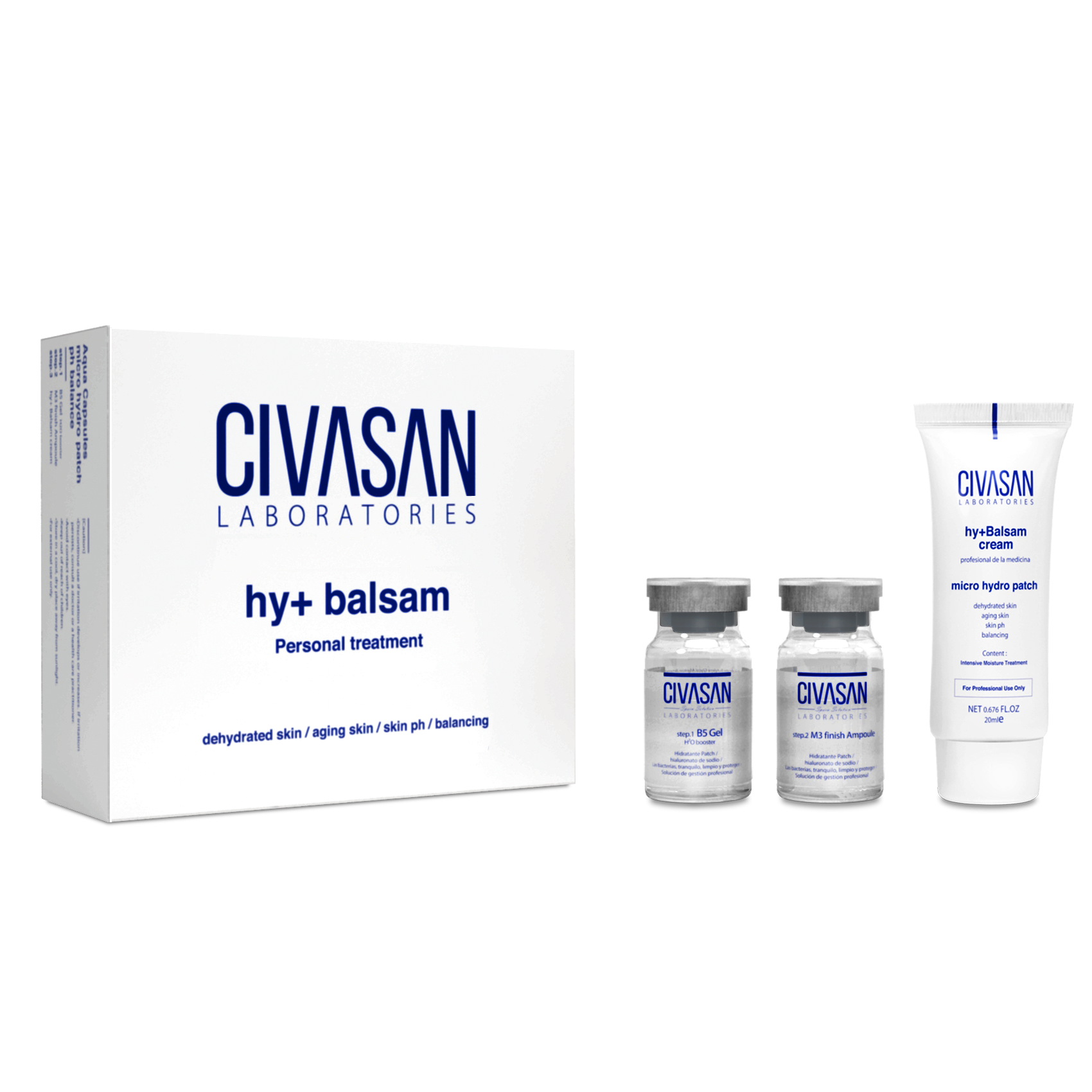 시바산 삐5 젤 5ml x 2개 + 엠3 피니시 앰플 5ml x 2개 + 발삼 크림 20ml