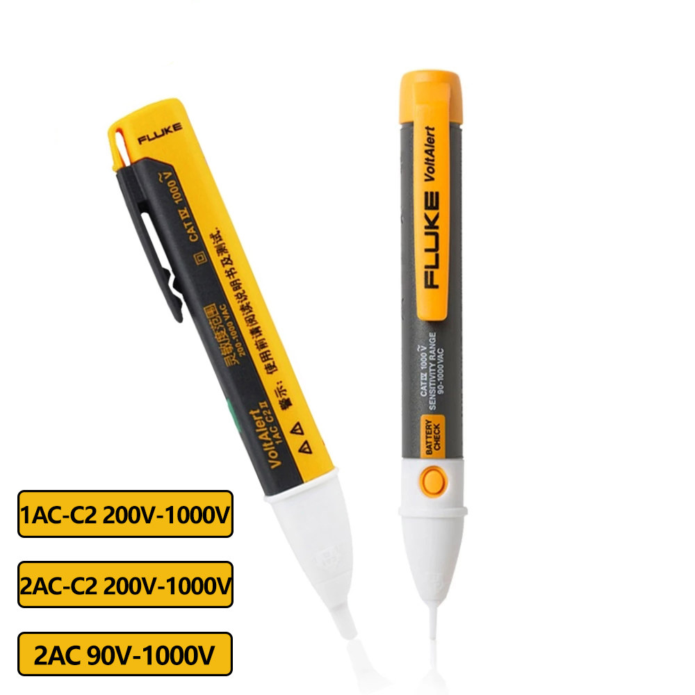 FLUKE 2AC 비접촉 전압 테스트 도구 전기 감지기 펜 VoltAlert 스틱 1AC-C2II