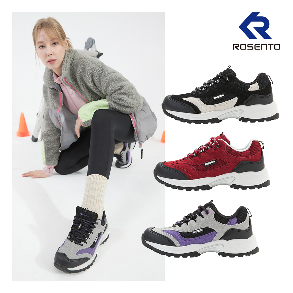 로젠토 23FW 여성 웜 기모 트레킹화