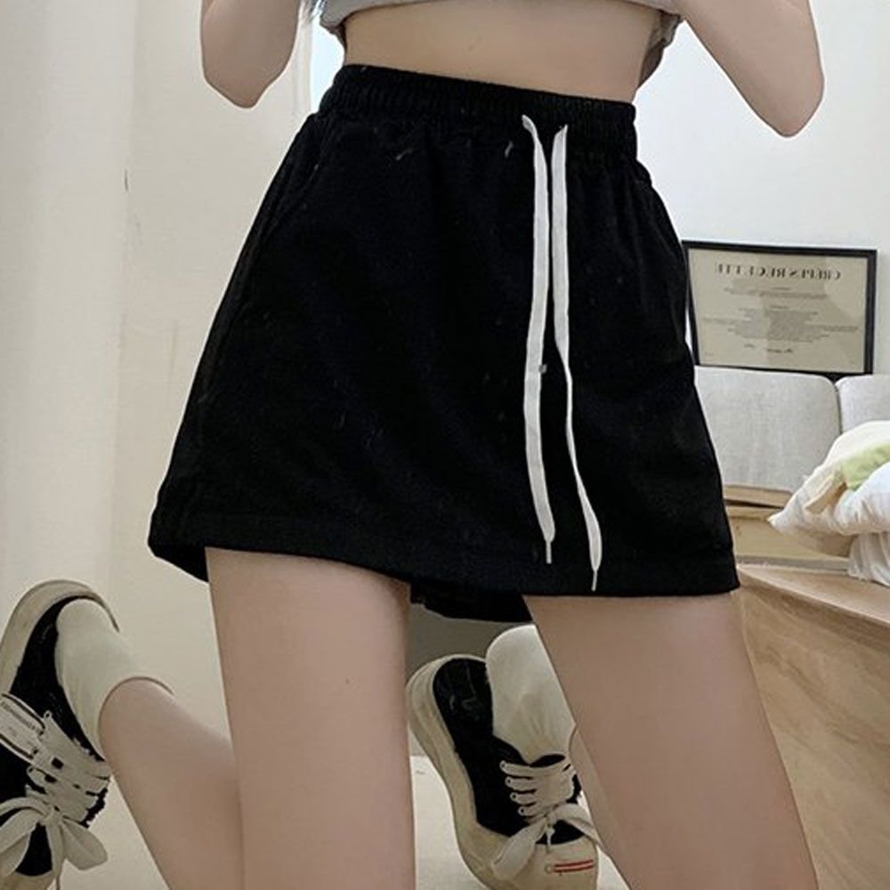 허리밴딩 치마 바지 여름 홈웨어 편한 바지 캐주얼룩