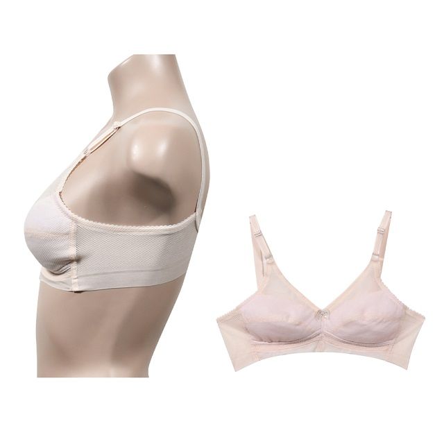 통기성 메쉬 여성 풀컵 브라 - 브레지어 속옷