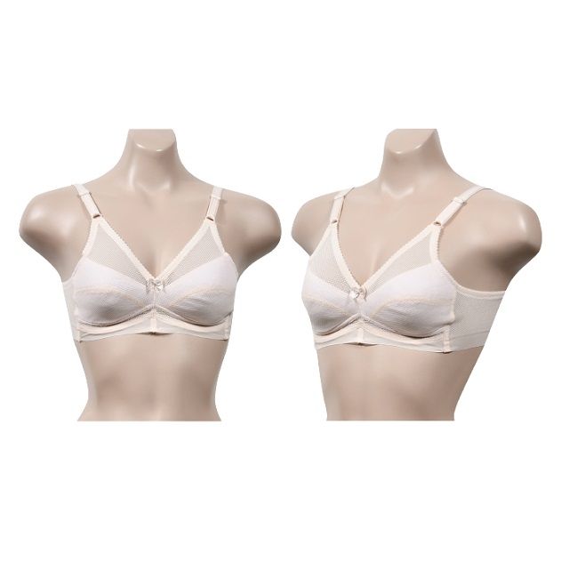 통기성 메쉬 여성 풀컵 브라 - 브레지어 속옷