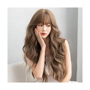 패션가발 장발 웨이브 곱슬머리 풀오버 볼륨 롱 OOTD4