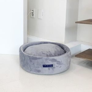 강아지 마카롱 방석 1P 반려견 극세사 쿠션