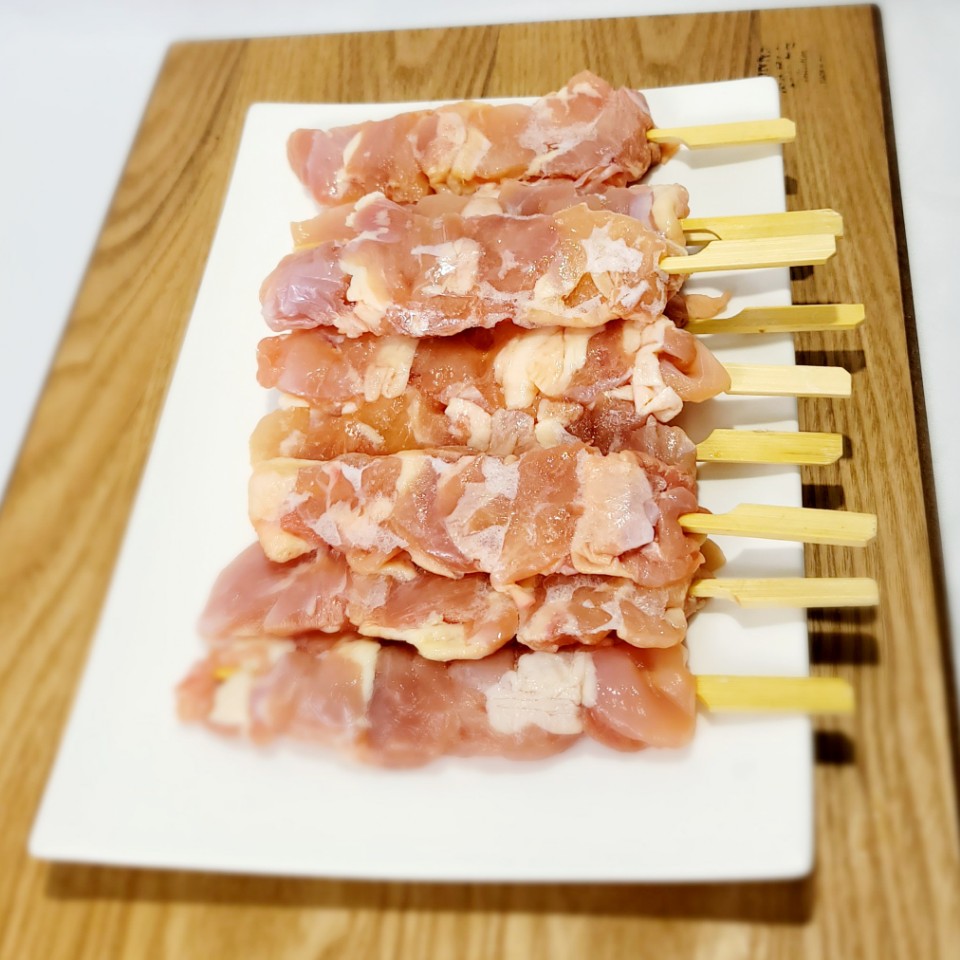 참앤찬푸드 닭꼬치 50g 닭꼬치 70g닭날개꼬치 닭껍질꼬치 캠핑꼬치 간식 안주 노바다야끼 20개 닭꼬치50g 20개