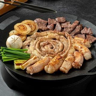 대림축산 대림축산 한우 곱창 소곱창 대창 소염통 세트 1kg