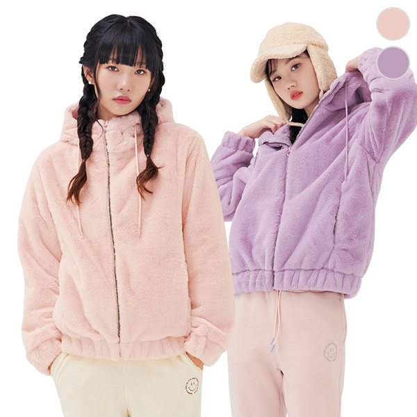 체이스컬트 체이스컬트 체이스컬트 밍크 HIGH-NECK ZIP-UP