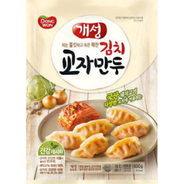 동원에프앤비 동원 개성 교자만두 김치 600g
