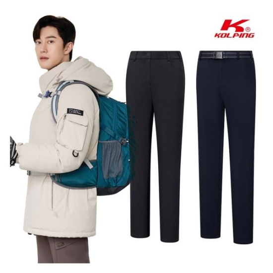 콜핑 콜핑 FW 겨울 남여 기모 등산 바지 4종