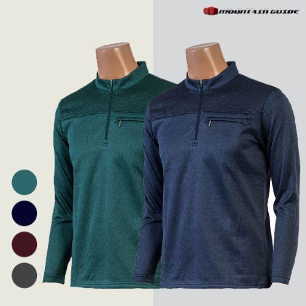 겨울 등산복 단체복 작업복 남성 기모 등산 티셔츠 PAM-T2304-904