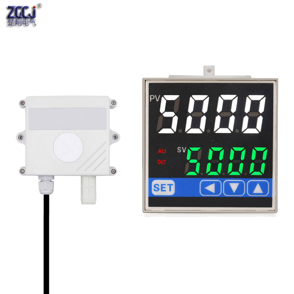 알람 릴레이 출력 이산화탄소 모니터 감지기 CO2 컨트롤러 10m ppm 0-5000