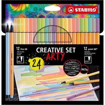 미국 스타빌로 파인라이너 포인트 STABILO Fineliner Premium Fibre-Tip Pen point 88 68