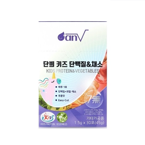 신도바이오실크 단븨 키즈 단백질 채소 1.5g x 30포