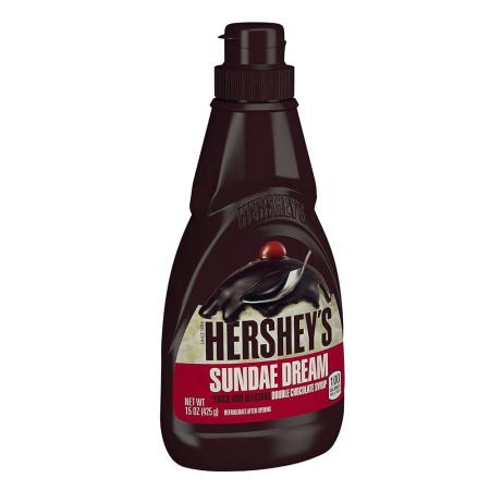 HERSHEY S Sundae Dream 더블 초콜릿 시럽 425 2g15온스 병