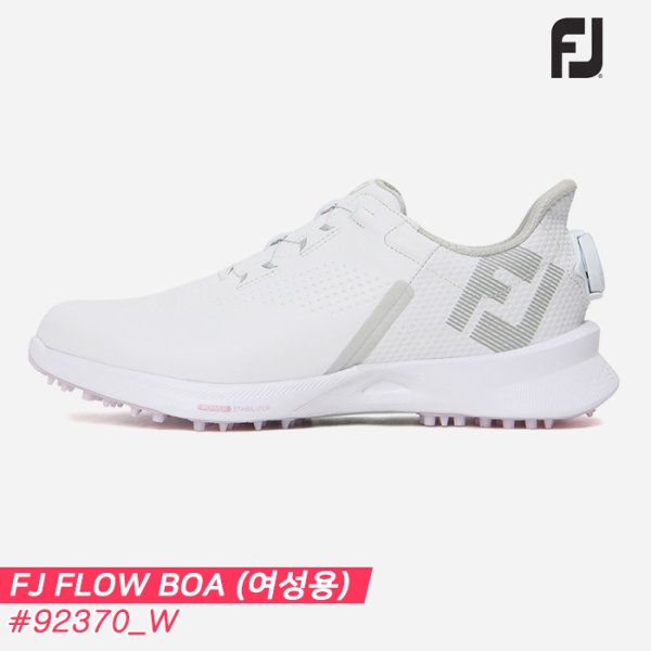 풋조이 풋조이 2024 FJ 플로우 FJ FLOW 스파이크리스 보아 골프화 92370 W 여성용