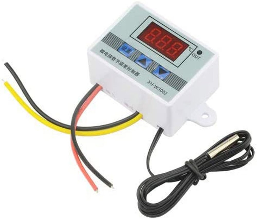 12V 24V 전문 디지털 LED 온도 조절기 제어 스위치 악기 110-220V W3002