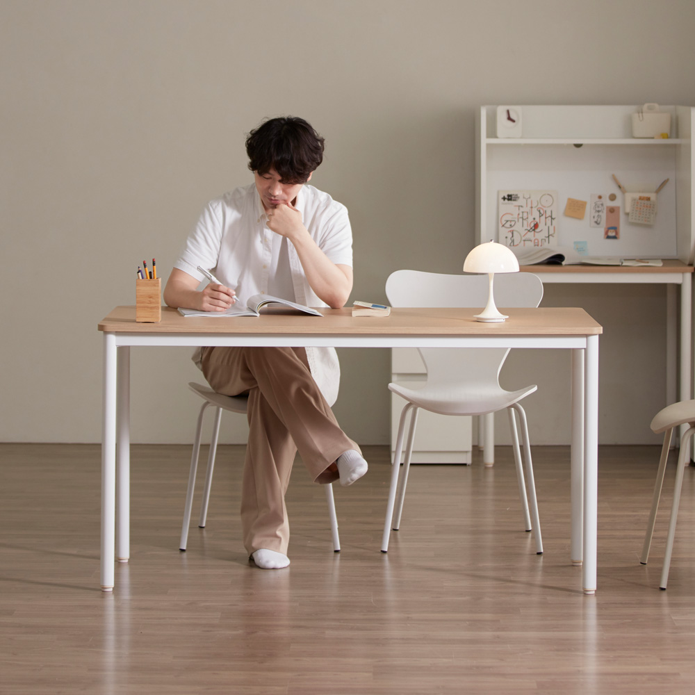 포더홈 스터디온 다용도 책상 테이블 1400 x 800
