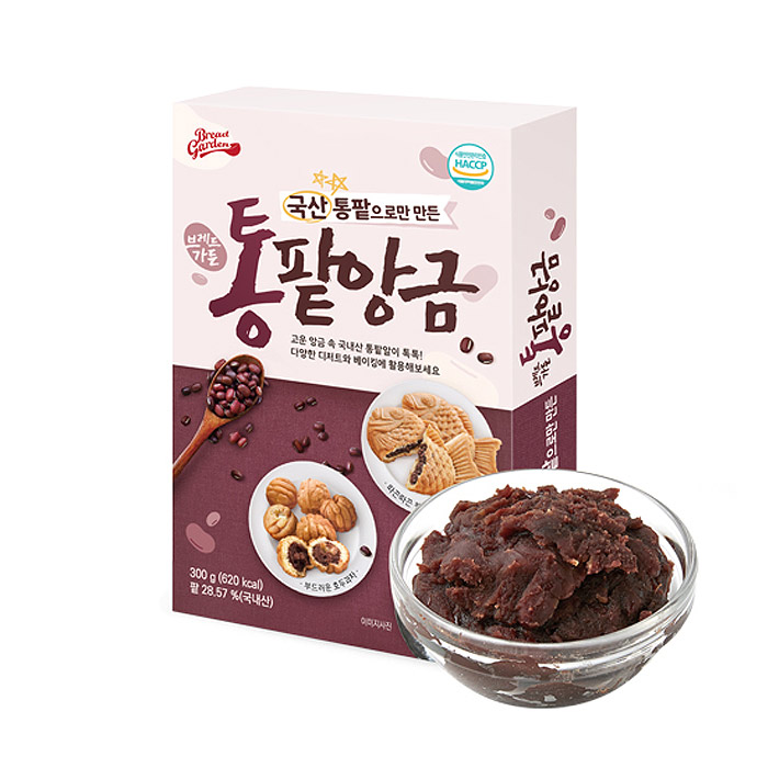 브레드가든 브레드가든 프리미엄 통팥앙금 300g 붕어빵 호두과자
