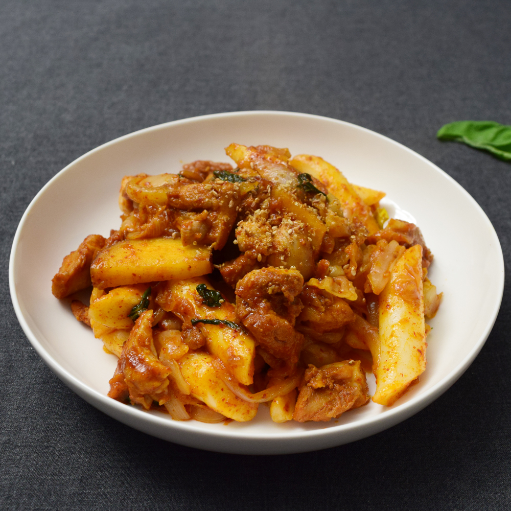 누리푸드 프레시누리 프레시누리 누리푸드 참편한 순살 양념 닭갈비 200gX3팩