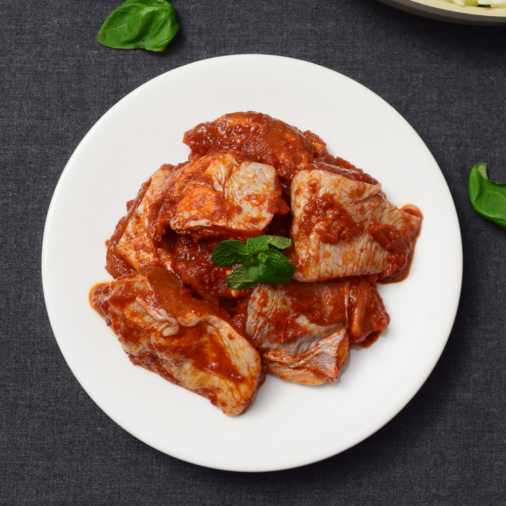 누리푸드 프레시누리 프레시누리 누리푸드 참편한 순살 양념 닭갈비 200gX3팩