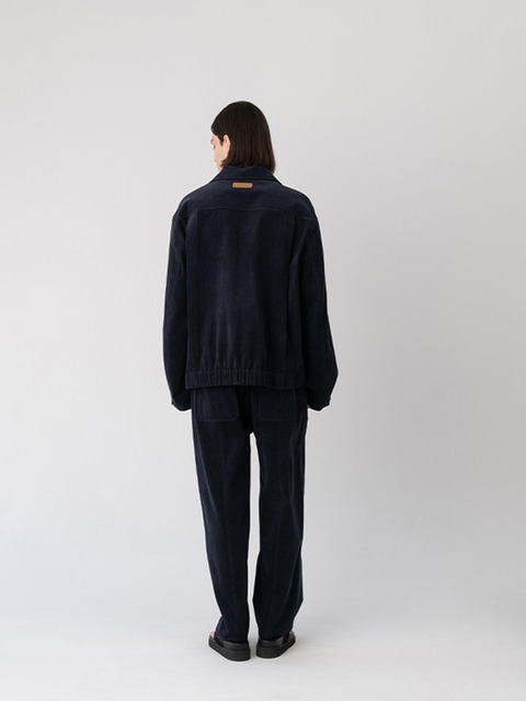 르917 옴므 CORDUROY PLEATED TROUSERS