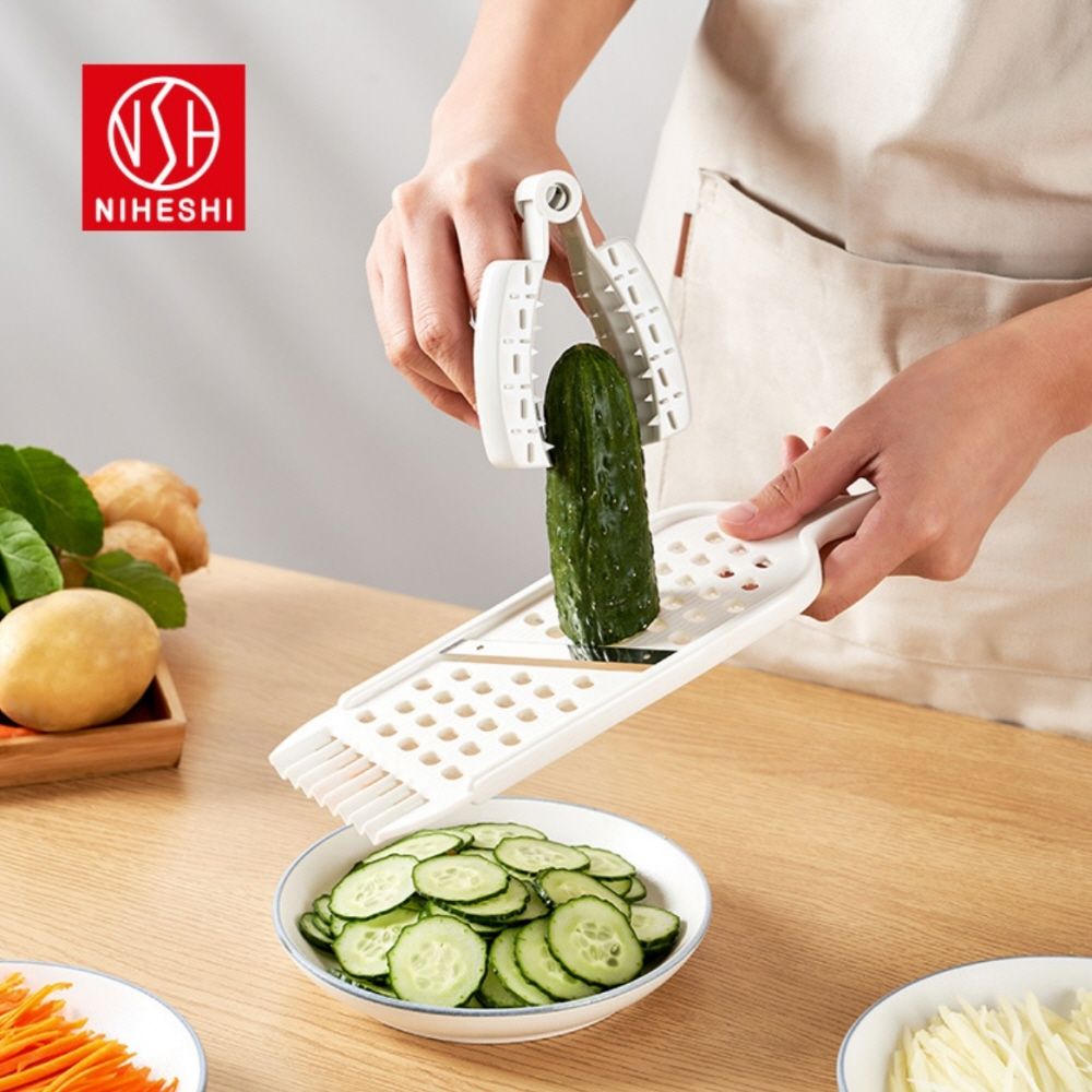 NSH 채칼 야채절단 손보호대 핸드클립 집게